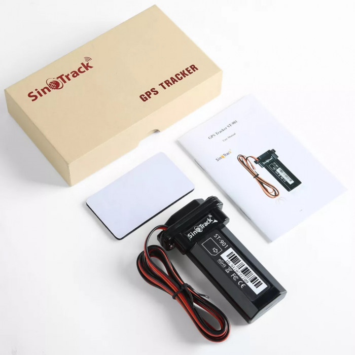 GPS Tracker Monitorizare timp real, Masina, scooter, Acumulator intern 150mAh