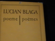 POEME- LUCIAN BLAGA-IN FRANCEZA SI ROMANA-275 PG- foto