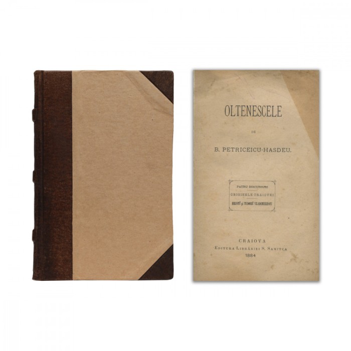B. Petriceicu-Hasdeu, Oltenescele, 1884