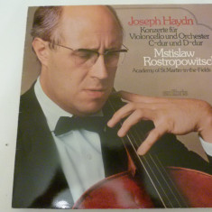 Concerte pt. violoncel in c-dur,d, dur - Haydn, Rostropowitsch