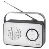 Radio portabil am/ fm cauciucat alb sencor