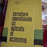Cercetarea operationala cu aplicatii in economie - G. Boldur Latescu