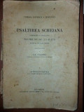 Psaltirea scheiana- vol 1 L. A. Candrea CU PLANSE
