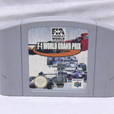 Nintendo 64 N64 F-1 World Grand Prix - PAL - germana