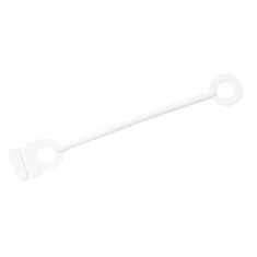 Set elastice profesionale culoare Maro pentru bigudiuri lungime 7 cm - 50 buc