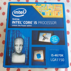 Procesor Intel Haswell Refresh, Core i5 4670K 3.4GHz.