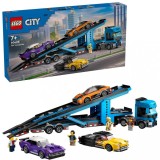 LEGO CITY CAMION TRANSPORTOR DE MASINI SPORT 60408