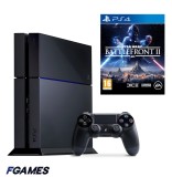 Consola Sony Playstation 4 Ps4 1tb+ Controller + Star Wars Battlefront Ii PlayStation 4, Second-Hand
