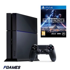 Consola Sony Playstation 4 Ps4 500gb + Controller + Star Wars Battlefront Ii PlayStation 4, Second-Hand