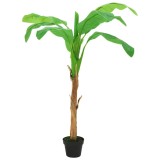 Cumpara ieftin Bananier artificial cu ghiveci, verde, 180 cm