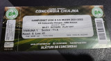 Bilet Concordia Chiajna - CSA Steaua