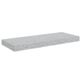 Cumpara ieftin Raft de perete suspendat, gri beton, 60x23,5x3,8 cm, MDF