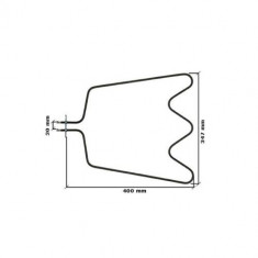 Rezistenta inferioara cuptor electric WHIRLPOOL AKZM 794/IX 852579429003 foto