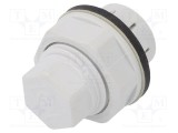 Capac protecție IP68 poliamidă gri deschis LAPP SKINTOP&reg; CLICK BLK 20,3 mm