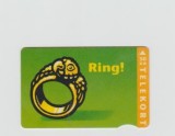 bnk card Cartele telefonice - Danemarca - Tele Danmark - Tdc Definitive - Ring! - Tel:TDD001