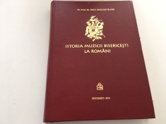 ISTORIA MUZICII BISERICESTI LA ROMANI- PR. PROF. NICU MOLDOVEANU
