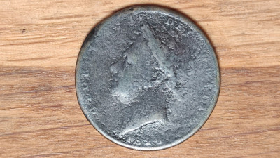 Marea Britanie - moneda de colectie - 1 farthing 1826 - George IV (2nd issue) foto