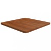 VidaXL Blat de masă pătrat maro &icirc;nchis 60x60x2,5 cm lemn stejar tratat