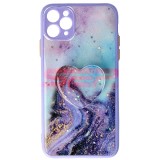 Husa iPhone 11 Pro Max Marmura Pop Design, TPU, Protectie Premium