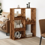 VidaXL Separator de cameră, lemn vechi, 100x33x115 cm, lemn prelucrat
