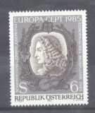 Austria &Ouml;sterreich 1985 Europa CEPT MNH AC.325, Nestampilat