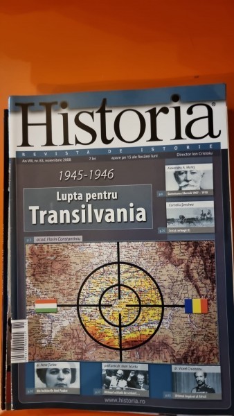 Revista Historia An VIII Nr. 83 Noiembrie 2008