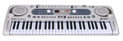 Orga electronica cu 54 clape MQ-824USB, microfon si USB/MP3 foto