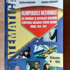 Olimpiadele nationale ale Romaniei si Republicii Moldova clasele 5-8 - Artur Balauca, Catalin Budeanu