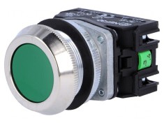 Comutator Acționat Prin Apăsare 30mm 1NC/1NO NEF30-KZXY