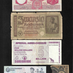 Set #113 15 bancnote de colectie (cele din imagini)