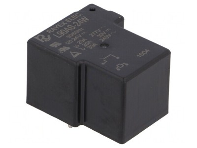Releu Electromagnetic SPST-NO 24VDC 30A foto