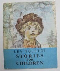 STORIES FOR CHILDREN by LEV TOLSTOI , illustrated by academician A. PAKHOMOV , 1977