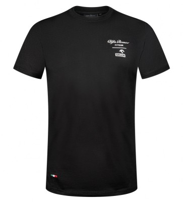 Alfa Romeo Racing tricou de bărbați Fanwear black F1 team 2023 - M foto