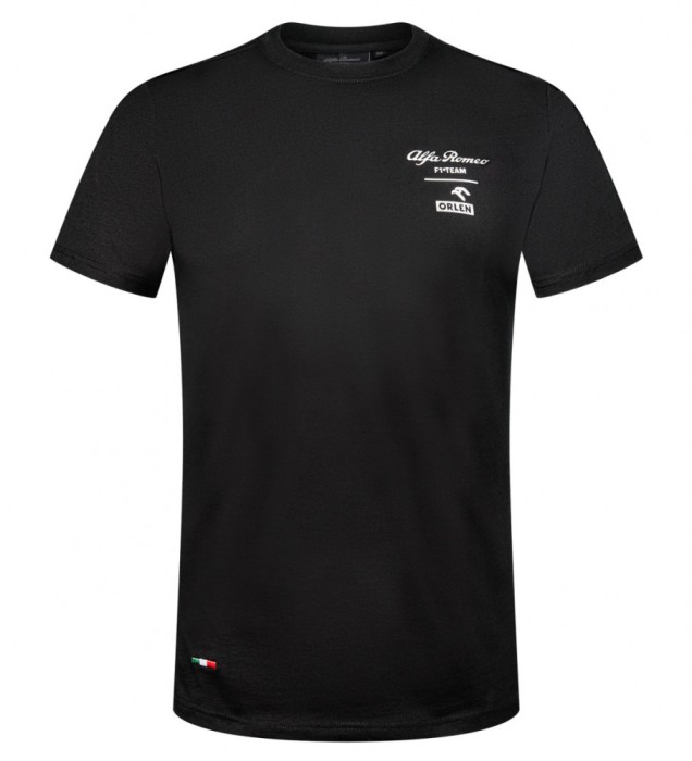 Alfa Romeo Racing tricou de bărbați Fanwear black F1 team 2023 - M