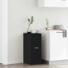 VidaXL Cabinet de Apotecă Stejar negru 40 x 41 x 77.5 cm Lemn compozit 869022
