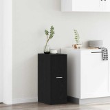 VidaXL Cabinet de Apotecă Stejar negru 40 x 41 x 77.5 cm Lemn compozit