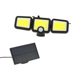 Lampa Solara LED 3 in 1 cu Senzor de Miscare 6500 lm Panou Solar 8,8W cu Telecomanda
