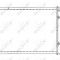 NRF 519501 Radiator, racire motor