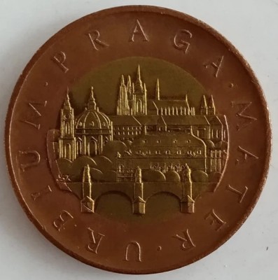 Moneda Cehia - 50 Korun 2016 - An rar foto