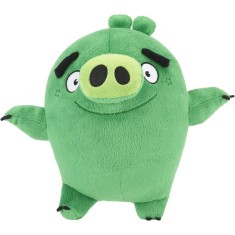 Jucarie de plus, Angry Birds, Porcusorul Verde, 25cm