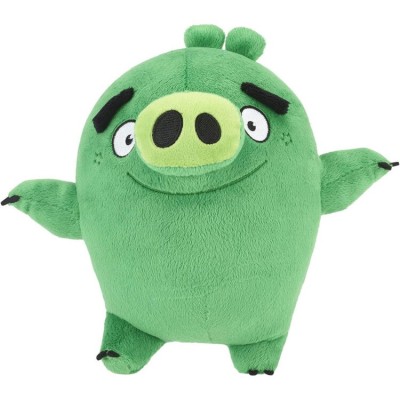 Jucarie de plus, Angry Birds, Porcusorul Verde, 25cm foto