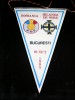 D9 65 - fanion - sport - fobal - echipa nationala - Romania - Irlanda de Nord - 6 octombrie 1985