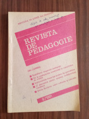 Revista de pedagogie Nr. 9/1991 foto