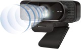 CAMERA WEB LOGILINK senzor. 1080p Full-HD cu rezolutie video 1920x1080; unghi vizualizare 96grade, pivotare 90grade, rotatie 360grade, microfon dual,