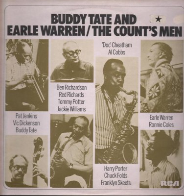 Vinil LP # Buddy Tate and Earle Warren &amp;lrm;&amp;ndash; The Count&amp;#039;s Men (VG++) foto