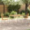 vidaXL Set de masă pentru grădină 3 pcs Lemn Solid de Acacia 3334805