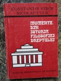 Momente din istoria filosofiei dreptului Constantin Stroe, Nicolae Culic