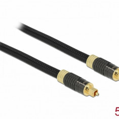 Cablu audio optic Toslink SPDIF Standard 5m, Delock 86595