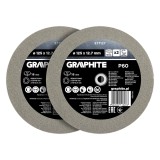 Discuri pentru polizor de banc P60, 125 x 16 x 12.7 mm, set 2 bucati