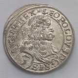 Leopold I, 3 Kreuzer 1670, Viena.